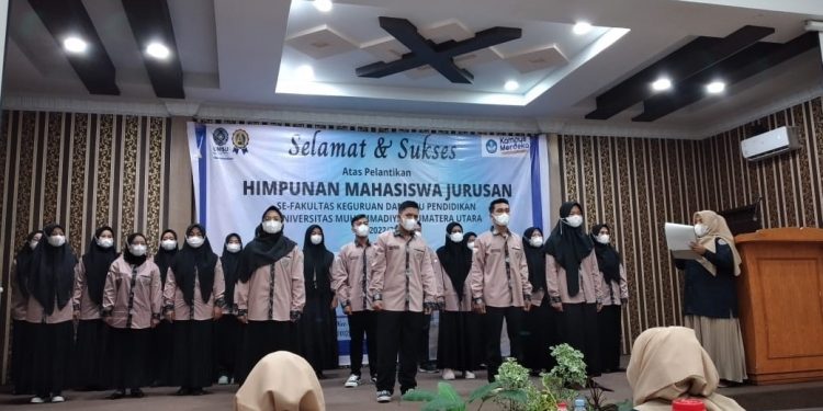 Pelantikan Himpunan Mahasiswa Jurusan Bahasa dan Sastra Indonesia