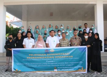 Mengembangkan Potensi Pengurus Organisasi, HIMADIKSA (Himpunan Mahasiswa Pendidikan Bahasa Indonesia) Adakan Pelatihan Administrasi dan Organisasi