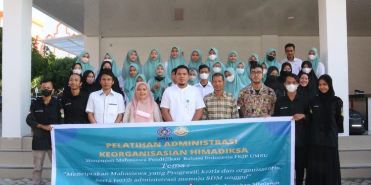 Mengembangkan Potensi Pengurus Organisasi, HIMADIKSA (Himpunan Mahasiswa Pendidikan Bahasa Indonesia) Adakan Pelatihan Administrasi dan Organisasi