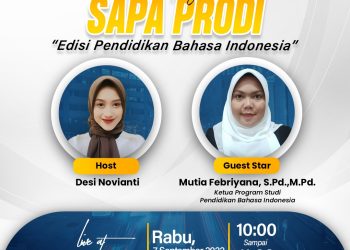 LIVE : SAPA PRODI PENDIDIKAN BAHASA INDONESIA