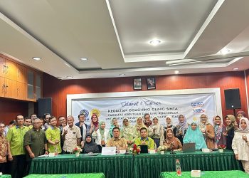 Dosen Program Studi Pendidikan Bahasa Indonesia FKIP UMSU Ikuti Coaching Clinic Sinta